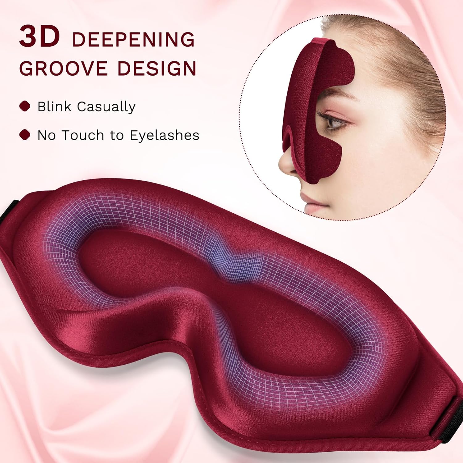 LUXLASH EYELASH SLEEP MASK - LUXLASHES