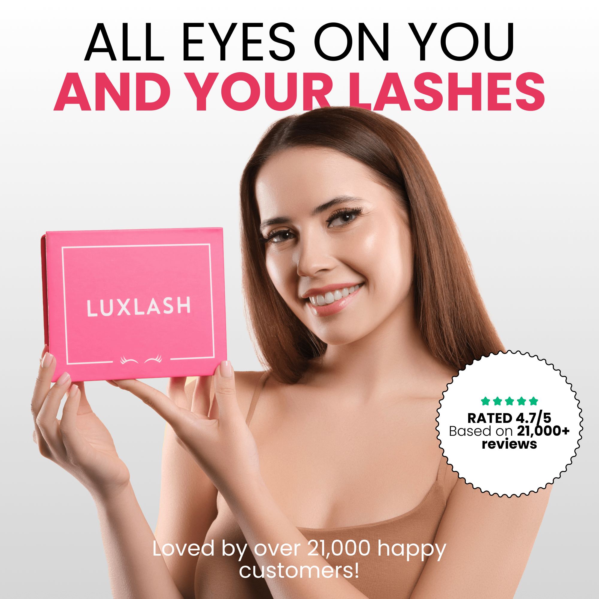 LUXLASH™ MAGNETIC LASH KIT (3 Lash Sets per Kit) - LUXLASHES