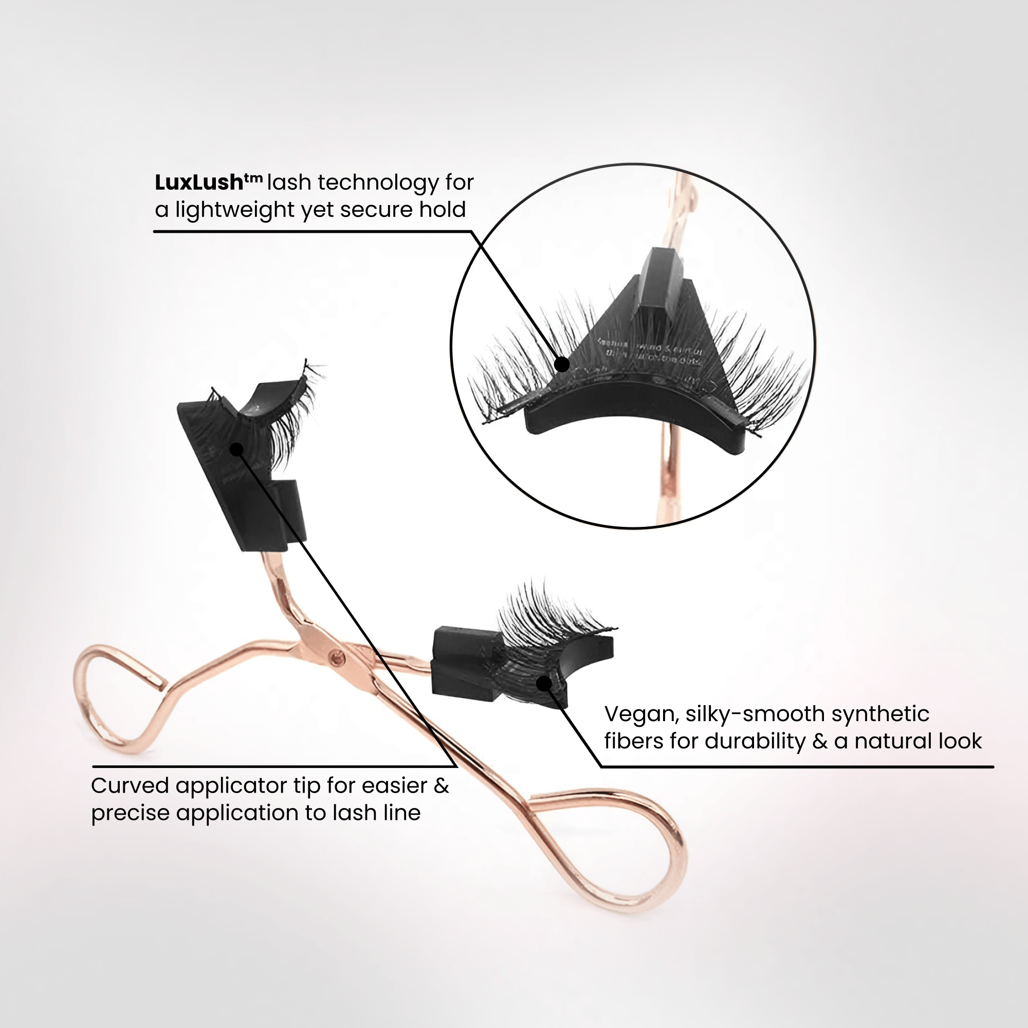 LUXLASH™ Magnetic Lash Kit (3 Sets of Lashes Per Kit) - LUXLASHES